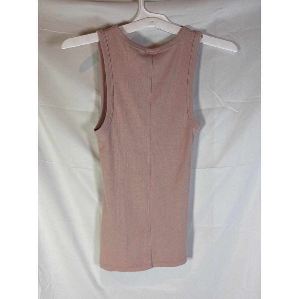 Universal Thread Women’s Size Small Ribbed Racer Back Tank Top Color Pink - Picture 2 of 4